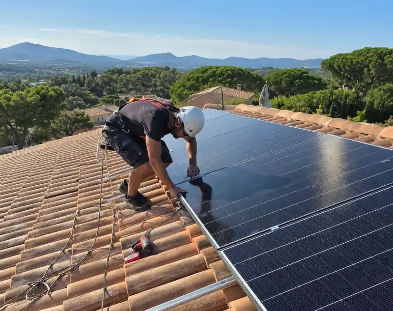 Installateur panneaux solaires Cavalaire-sur-Mer — pose photovoltaïque sur toiture