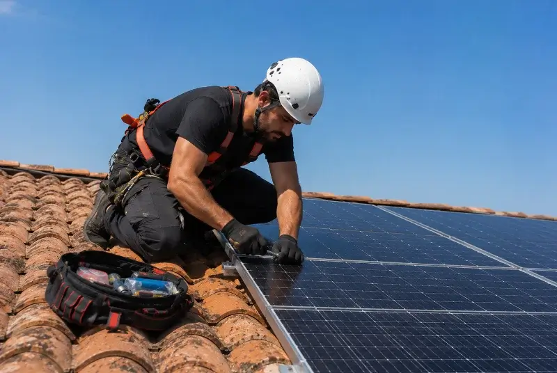 Maintenance et monitoring de panneaux solaires à Cavalaire-sur-Mer