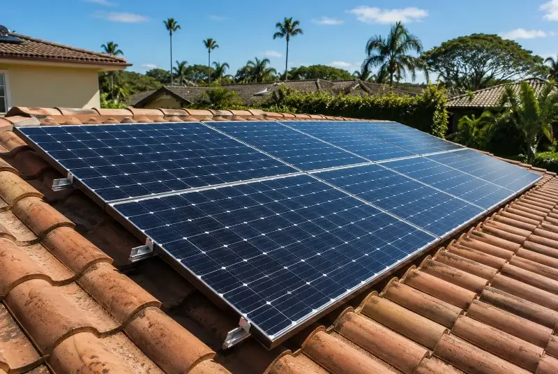Installation de panneaux solaires à Cavalaire-sur-Mer